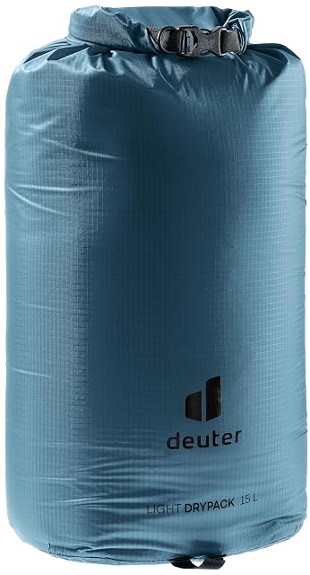 Housse de rangement deuter Light Drypack enroulée et fermée par sa boucle