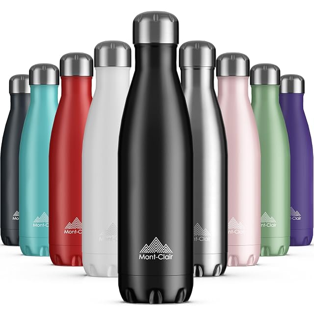 Bouteille isotherme Mont-Clair de 500 ml en acier inoxydable