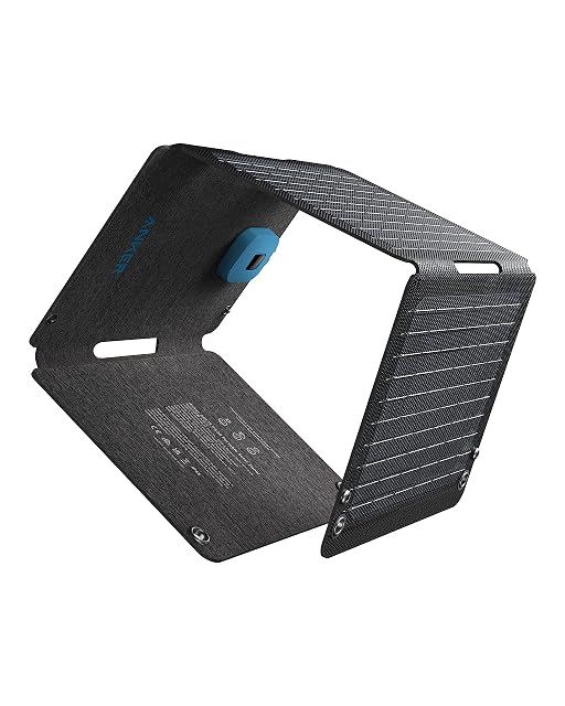 Panneau solaire pliant Anker SOLIX PS30 de 30 W avec des sorties USB-A et USB-C
